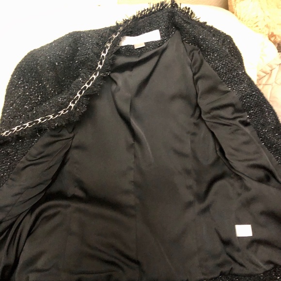 Classy sequin tweed crop jacket - Picture 4 of 15